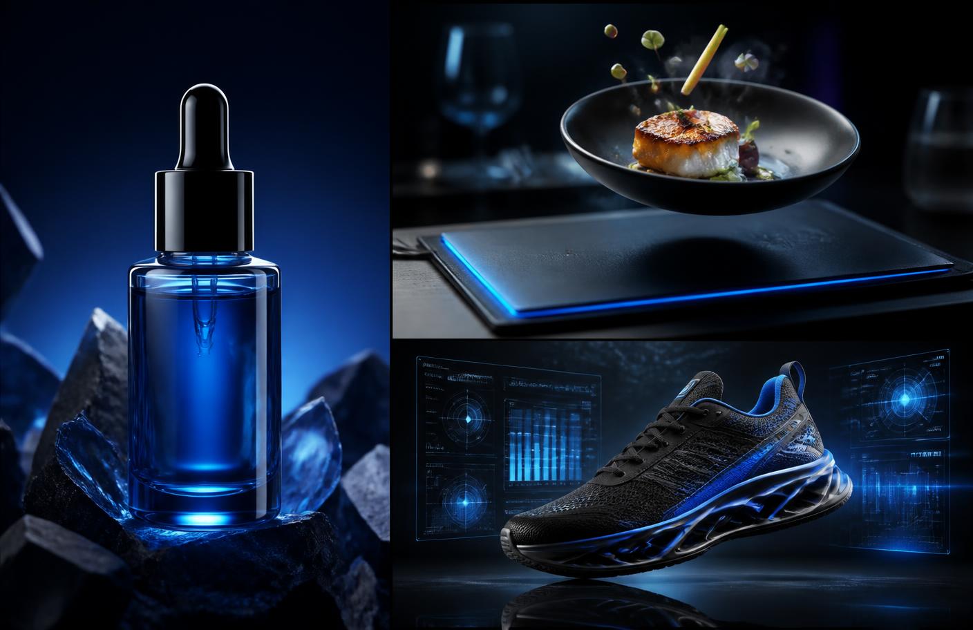 MediaLift 3D product creative for beauty, food, and retail brands